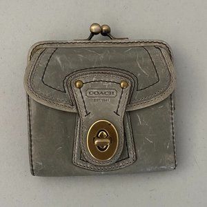 Coach Grey Legacy Wallet